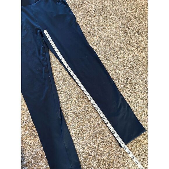 Women's Blue Dress Pants Size M Straight Leg Workwear - Picture 6 of 8